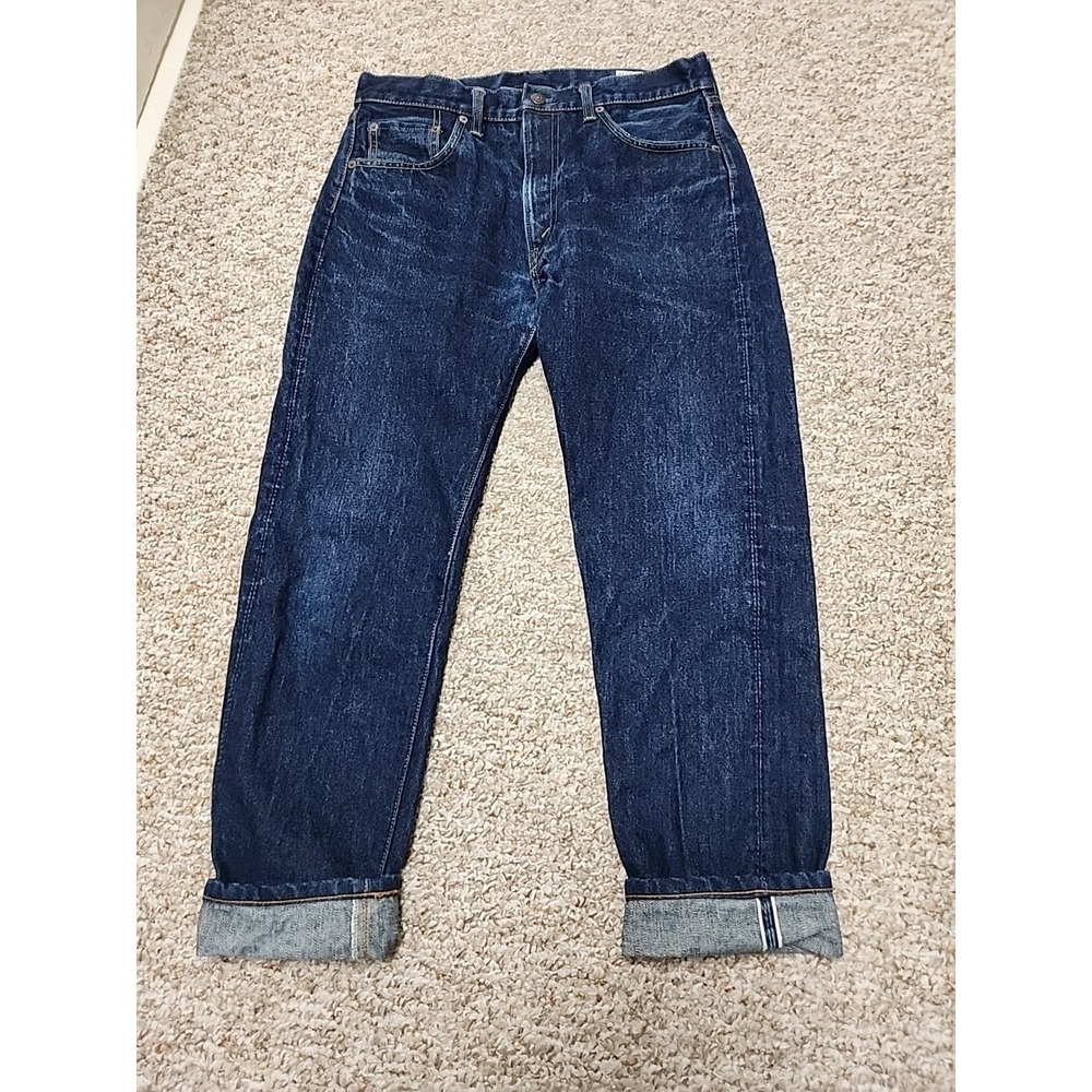 OrSlow‎ 107 Ivy Slim 1 Year US Size S Made In Japan Denim Jeans Selvedge 31x27